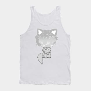 vintage cat Tank Top